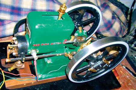 Red Wing Scale Gas Engine Restoration Image